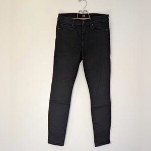 Gap women Black Denim jeans skinny Sz 27R